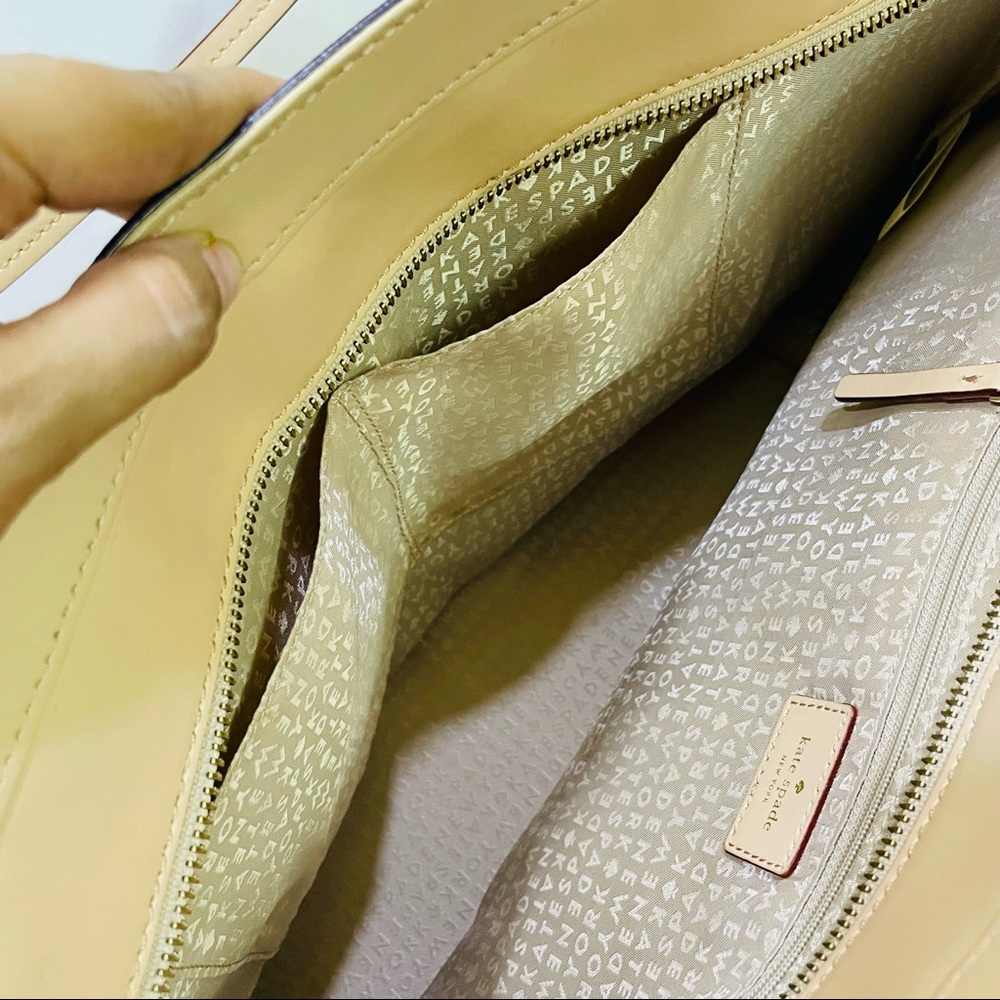 Authentic Kate spade ♠️ Tote bag with zip - Picture 8 of 14